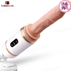 Dương vật giả hít tường Dibe Cyclone Fire remote đa năng chính hãng