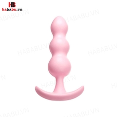 Plug hậu môn Mizz Zee silicone set 3 cái chính hãng