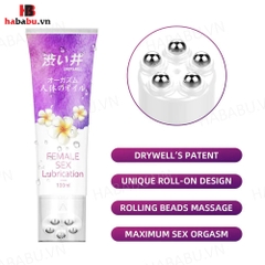 Gel bôi trơn Drywell Massage Băng Hoả 100ml L-30 tăng khoái cảm chính hãng