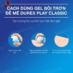 Gel bôi trơn Durex Play Classic Thái Lan 50ml chính hãng