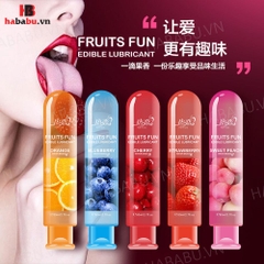 Gel bôi trơn Fruits Fun Orange chai 80ml chính hãng