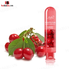 Gel bôi trơn Fruits Fun Cherry chai 80ml chính hãng