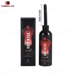 Gel bôi trơn hậu môn HDT Kiss đỏ ấm nóng 200ml chính hãng