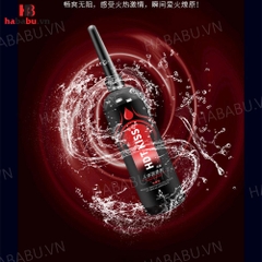 Gel bôi trơn hậu môn HDT Kiss đỏ ấm nóng 200ml chính hãng