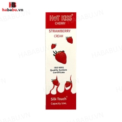 Gel bôi trơn hương dâu Hot Kiss Strawberry 50ml chính hãng
