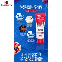 Gel bôi trơn Olo Sweet Secret Fruit Flavour hương dâu 120ml chính hãng