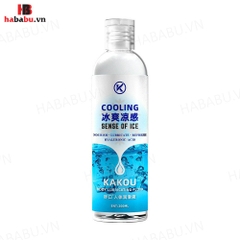 Gel bôi trơn gốc nước Kakou Cooling 200ml tăng khoái cảm chính hãng