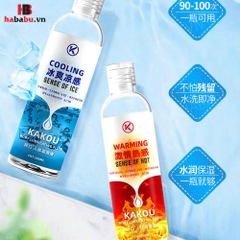 Gel bôi trơn gốc nước Kakou Cooling 200ml tăng khoái cảm chính hãng