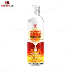 Gel bôi trơn gốc nước Kakou Warming 200ml tăng khoái cảm chính hãng