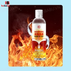 Gel bôi trơn gốc nước Kakou Warming 200ml tăng khoái cảm chính hãng