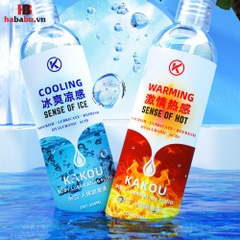 Gel bôi trơn gốc nước Kakou Warming 200ml tăng khoái cảm chính hãng