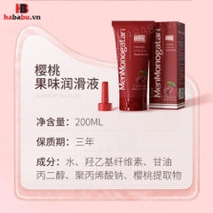 Gel bôi trơn hậu môn Lovcave Monogatari hương Cherry 200ml chính hãng