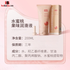 Gel bôi trơn hậu môn Lovcave Monogatari hương Đào 200ml chính hãng