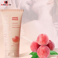 Gel bôi trơn hậu môn Lovcave Monogatari hương Đào 200ml chính hãng