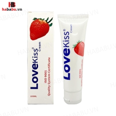 Gel bôi trơn hương dâu Love Kiss Strawberry chai 100ml chính hãng