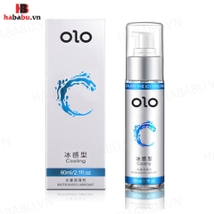Gel bôi trơn tinh chất bạc hà Olo Cooling 60ml chính hãng