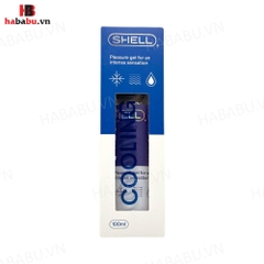 Gel bôi trơn tinh chất bạc hà Shell Cooling 100ml chính hãng