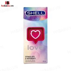 Gel bôi trơn tăng khoái cảm nữ Shell Love 50ml chính hãng