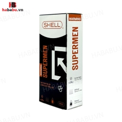 Gel bôi trơn hậu môn Shell Supermen Warming 90ml chính hãng