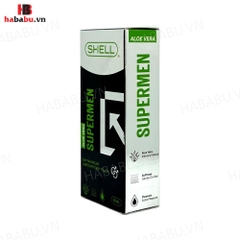 Gel bôi trơn hậu môn Shell Supermen Aloevera 90ml chính hãng