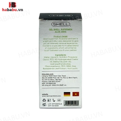 Gel bôi trơn hậu môn Shell Supermen Aloevera 90ml chính hãng