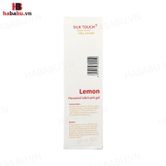 Gel bôi trơn hương chanh Silk Touch Lemon 100ml chính hãng