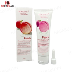 Gel bôi trơn hương đào Silk Touch Peach 100ml chính hãng