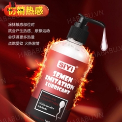 Gel bôi trơn SiYi Lubricant Đỏ Ấm Nóng 120ml chính hãng
