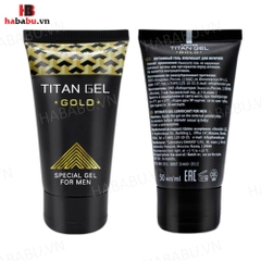 Gel bôi trơn massage Titan Vàng Special Gold for Men 50ml chính hãng