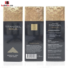 Gel bôi trơn massage Titan Vàng Special Gold for Men 50ml chính hãng