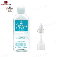Gel bôi trơn Vanessa & Co Cold tinh chất bạc hà 200ml chính hãng