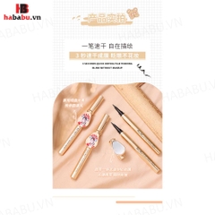 Kẻ mắt AGAG Eyeliner Pen kèm gương 1ml chính hãng