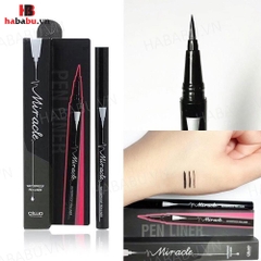 Kẻ mắt dạ Cellio Miracle Waterproof 2ml chính hãng