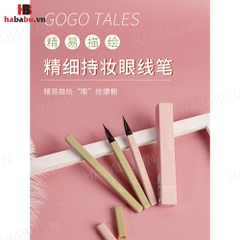 Kẻ mắt Gogo Tales Fine Makeup Eyeliner màu 01 0.6gr chính hãng
