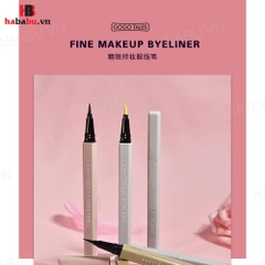 Kẻ mắt Gogo Tales Fine Makeup Eyeliner màu 01 0.6gr chính hãng