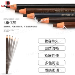 Chì xé kẻ mày Coloured Soft Cosmetic Art Eyebrow Pencil 1gr chính hãng
