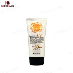 Kem chống nắng 3W Clinic Intensive UV Sunblock Cream 70ml chính hãng