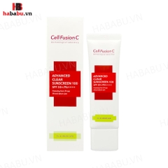 Kem chống nắng Cell Fusion C Advanced Clear SPF 50+/PA++++ chính hãng