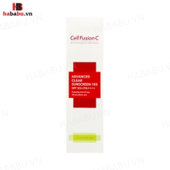 Kem chống nắng Cell Fusion C Advanced Clear SPF 50+/PA++++ chính hãng