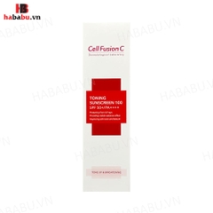 Kem chống nắng Cell Fusion C Toning Sunscreen 100 SPF50+ chính hãng