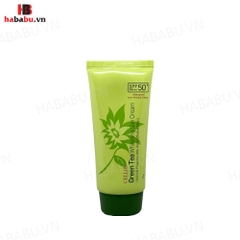 Kem chống nắng Cellio Green Tea Whitening Sun Cream 70gr chính hãng