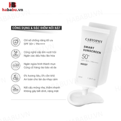 Kem chống nắng Caryophy Smart Moist Sunscreen 50ml chính hãng