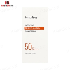 Kem chống nắng Innisfree Triple-Shield SPF50+ PA++++ 50ml chính hãng
