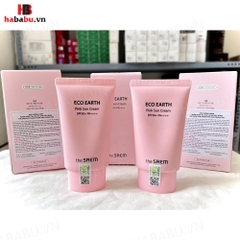 Kem chống nắng The Saem Eco Earth Pink Sun Cream Ex 50ml chính hãng