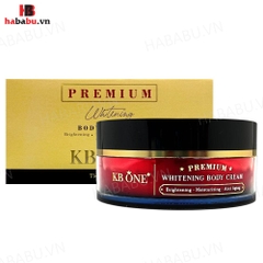Kem Body KB One Sữa Tuyết Whitening Body Cream Premium 100gr chính hãng