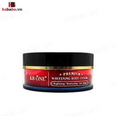 Kem Body KB One Sữa Tuyết Whitening Body Cream Premium 100gr chính hãng