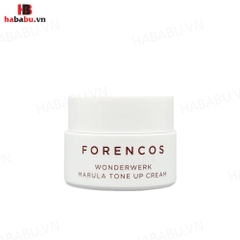 Kem dưỡng Forencos Wonderwerk Marula Tone Up Cream 10gr chính hãng
