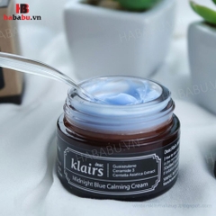 Kem dưỡng da Dear Klairs Midnight Blue Calming Cream 30ml chính hãng