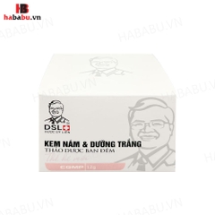 Kem nám dưỡng trắng thảo dược Dược Sĩ Liên ban đêm 12gr chính hãng