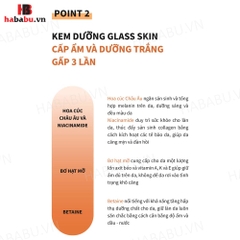 Kem dưỡng ẩm sáng da Caryophy Glass Skin Cream 50ml chính hãng